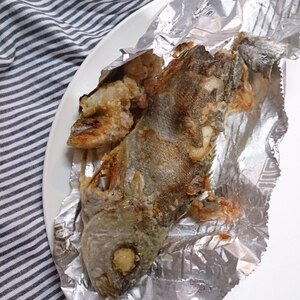 白身魚（イサキ）のから揚げ